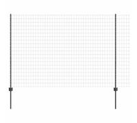 Fence with Post Segment Outdoor Barrier Garden Terrace Divider Boundary vidaXL