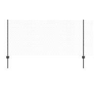 Fence with Post Segment Outdoor Barrier Garden Terrace Divider Boundary vidaXL