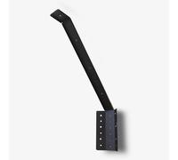 FenceEasy Corner Cat Fence Extender Catio Bracket - Prevents Cats from Escaping Garden - Textured Black - Heavy-Duty British Steel - Garden Pet Barrier - Single Bracket for 90º Fence Corners - UK Made