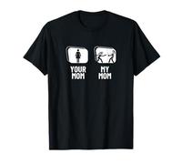 Fencer Your Mom My Mom Daughter Son Funny Fencing T-Shirt