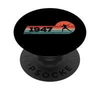 Fencers born 1947 Birthday Vintage Fencing-Sports Fencing PopSockets Adhesive PopGrip