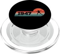 Fencers born 1947 Birthday Vintage Fencing-Sports Fencing PopSockets PopGrip for MagSafe