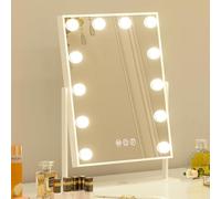 FENCHILIN Vanity Mirror Hollywood Makeup Mirror with Lights 12 LED Rotation