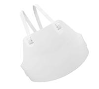 Fencing Chest Guard, Adjustable Breathable PVC Men Fencer Breast Protector Kids Chest Guard for Soccer Baseball Football Foil Epee Sabre (XL)