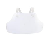 Fencing Chest Guard for Men, Lightweight Breathable Fencer Breast Protector, Adjustable Strap Thickened PVC Chest Protector for Soccer Baseball Rugby, Professional Sports Equipment (S)