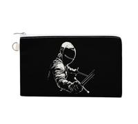 Fencing Coin Purse Cute Change Pouch Wallet Clutch Bag with Zip