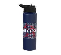 Fencing En Garde Fencer Stainless Steel Insulated Water Bottle