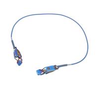 Fencing Epee Conductive Cord with Easy Connect Design Blue PVC Copper Wire | Insulated, Universal Compatibility, High Conductivity, Training Equipment Accessory, Mask Connection