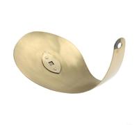 Fencing Hand Protector 120mm Yellow Silver Iridescent | Stainless steel build, 120mm adult size, protects fingers and knuckles, daily training ready