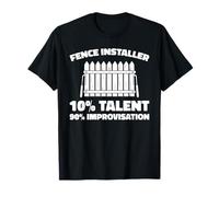 Fencing Perimeter - Barrier Fence Installer T-Shirt