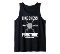 Fencing Player | Like Chess But with Puncture Wounds Tank Top