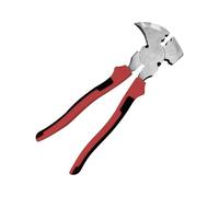 Fencing Pliers - Multifunction Tool Wire Cutter and Staple Puller, Hammer Head Puller For Nails, Manual Bending, Heavy Duty Cable Cutting, Agricultural And , Construction