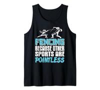 Fencing Rules Because Other Sports Miss the Point Tank Top