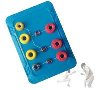 Fencing Tester, Multi-Functional Epee Blade and Tip Pressure Tester with Color-Coded Slots for Equipment Maintenance - Compact and Durable Design