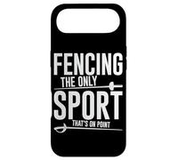 Fencing, The Only Sport That's On Point - Case for iPhone Air