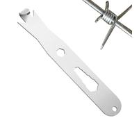 Fencing Tools for Barb Wire, Stainless Steel Cable Fixer Tightener, Multiple Functional Wire Twisting Fencing Tool, for Agricultural Repair Wire Twister for Fence Wire