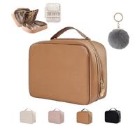 fencyatt Consulting Four Bag, Multi Compartment Toiletry Cosmetic Bag, Multi Compartment Toiletry Bag, Toiletry Cosmetic Bag Consulbefor, Multi Compartment Toiletry Cosmetic Bag, PU Leather Waterproof