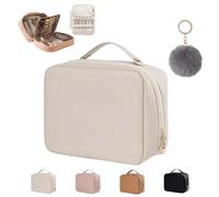 fencyatt Consulting Four Bag, Multi Compartment Toiletry Cosmetic Bag, Multi Compartment Toiletry Bag, Toiletry Cosmetic Bag Consulbefor, Multi Compartment Toiletry Cosmetic Bag, PU Leather Waterproof