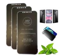 fencyatt Quelive Ceramic Screen Protector, Quelive Ceramic Privacy Screen Protector, Ceramic Privacy Tempered Film, for iPhone 11 12 13 14 15 Pro Max PLUS, Without Bubbles Anti-fall (3Pcs, 15Pro Max)