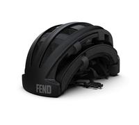 FEND One Foldable Bike Helmet - Adult Mens and Womens Bike Helmet - Collapsible by 50% of Original Size - Safety Certified for Bicycle Road Bike Scooter Cycling Commuter Helmet