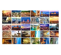 Fendawn Strive 30 PCS Beautiful Classic Scenery Postcard Artistic Retro Photo Postcards, Florence