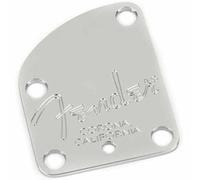Fender 005 000 9209 American Deluxe Guitar 4 Bolt Neck Plate - Chrome