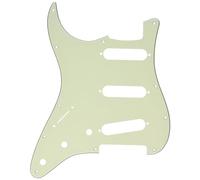Fender 005-5320-000 3-Ply Mint Green 11-Hole Mount S/S/S Stratocaster Pickguard (Left Hand)