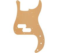 Fender 009 5634 049 Pure Vintage 10 Hole Mount 1 Ply Gold Anodized '58 Precision Bass Pickguard