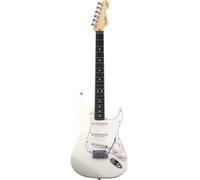 Fender 0119600805 Jeff Beck Stratocaster Rosewood Fingerboard Electric Guitar - Olympic White