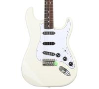 Fender 0139010305 Ritchie Blackmore Stratocaster Scalloped Rosewood Fingerboard Electric Guitar - Olympic White