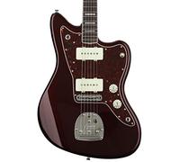 Fender 0140070793 Troy Van Leeuwen Jazzmaster Bound Rosewood Fingerboard Oxblood Electric Guitar