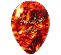 Fender 098-0354-900 354 Shape Picks, 12 Count, Shell, Heavy