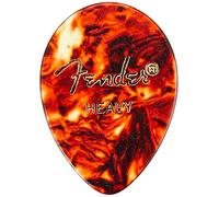 Fender 098-0354-900 354 Shape Picks, 12 Count, Shell, Heavy