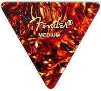 Fender 098-0355-800 355 Shape Picks, 12 Count, Shell, Medium