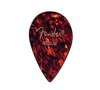 Fender 098-0551-800 551 Shape Picks, 12 Count, Shell, Medium