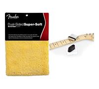Fender 099 0524 Dual Sided Micro Fibre Cloth - Microfibre Cleaning Cloth & 990521100 Speed Slick Guitar String Cleaner, 9.0 cm*29.0 cm*19.0 cm
