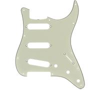 Fender 099-1343-000 3-Ply Mint Green 11-Hole Vintage Mount S/S/S Stratocaster Pickguard (with Truss Rod Notch)