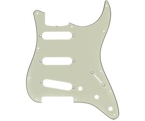 Fender 099-1343-000 3-Ply Mint Green 11-Hole Vintage Mount S/S/S Stratocaster Pickguard (with Truss Rod Notch)