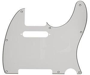 Fender 099 1355/000 3 Ply White 8 Hole Mount Telecaster Pickguard