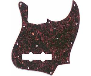 Fender 099 2022-000 4 Ply Tortoise Shell 11 Hole Vintage Mount String Jazz Bass Pickguard with Truss Rod Notch)