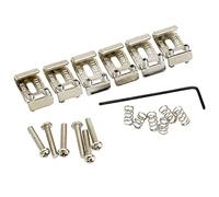 Fender 099-2051-000 American Vintage Stratocaster® Bridge Saddles (6) (Nickel), 0992051000