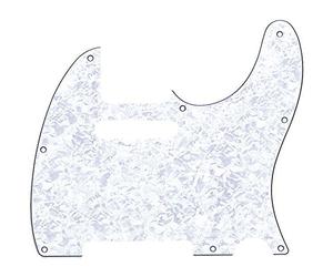 Fender 099/2150/000 4 Ply Knitting Pattern White Pearl 8 Hole Mount Telecaster Pickguard