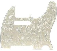 Fender 099 2174 4 Ply Knitting Pattern with Aged White Pearl 8 Hole Mount Telecaster Pickguard