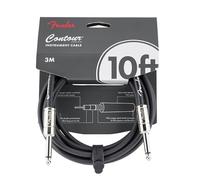Fender 10' Contour Instrument Cable, Black