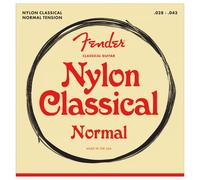 Fender 100C Nylon Classical Acoustic Guitar Strings Clear/Silver Tie End .028-.043 Gauges