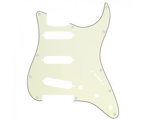Fender 11-Hole Modern-Style Stratocaster Pickguard S/S/S Mint Green