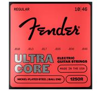 Fender 1250 Ultracore Guitar Strings Nickel Plated Steel Ball End 1250R Gauges .010-.046 (6)