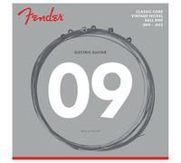 FENDER 155L ELECTRIC GUITAR STRINGS - CLASSIC CORE - VINTAGE NICKEL - LIGHT 9-42
