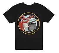 Fender 1946 Guitars & Amplifiers T-Shirt, Vintage Black, M