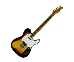 Fender 1965 Telecaster Custom Shop Heavy Relic, Faded 3-Color Sunburst